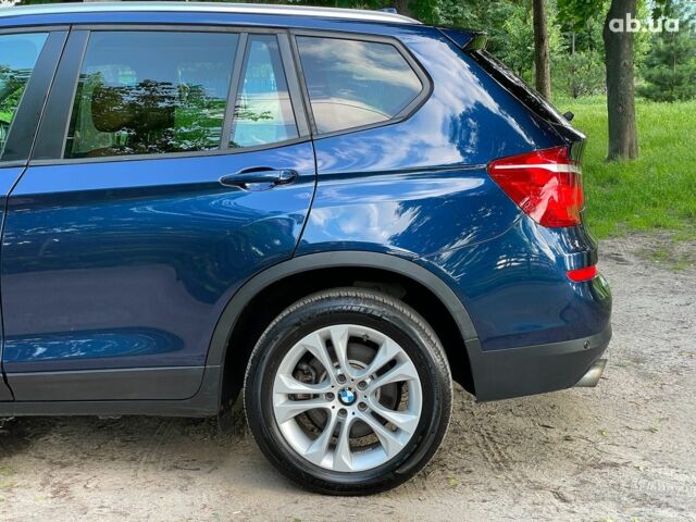 Синий БМВ Х3, объемом двигателя 3 л и пробегом 146 тыс. км за 24590 $, фото 14 на Automoto.ua