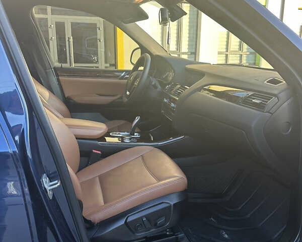 Синий БМВ Х3, объемом двигателя 2 л и пробегом 190 тыс. км за 15500 $, фото 27 на Automoto.ua