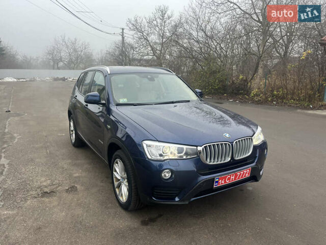 Синий БМВ Х3, объемом двигателя 2 л и пробегом 167 тыс. км за 16700 $, фото 1 на Automoto.ua