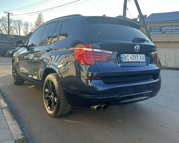 Синий БМВ Х3, объемом двигателя 2 л и пробегом 190 тыс. км за 15500 $, фото 9 на Automoto.ua