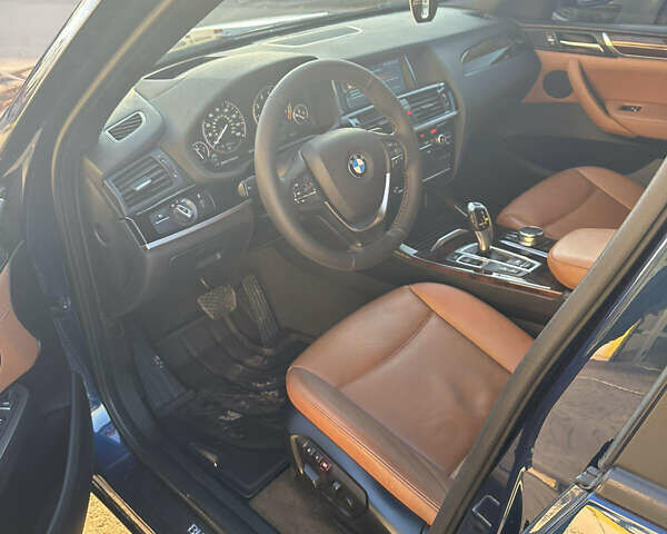 Синий БМВ Х3, объемом двигателя 2 л и пробегом 190 тыс. км за 15500 $, фото 22 на Automoto.ua