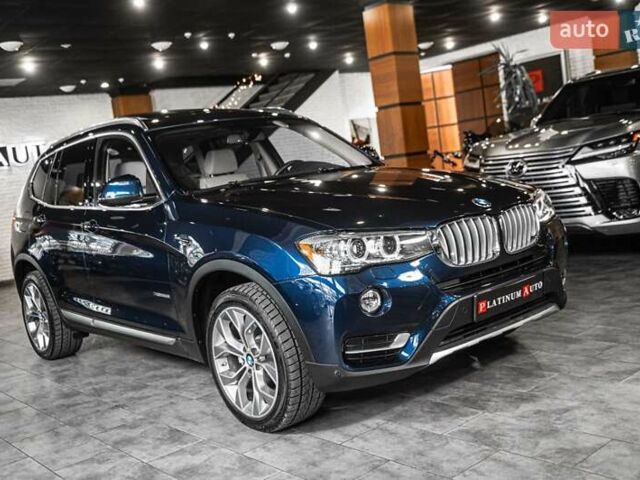 Синий БМВ Х3, объемом двигателя 2 л и пробегом 117 тыс. км за 18600 $, фото 7 на Automoto.ua