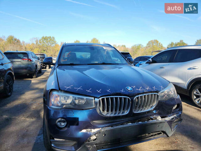Синий БМВ Х3, объемом двигателя 2 л и пробегом 164 тыс. км за 11000 $, фото 1 на Automoto.ua