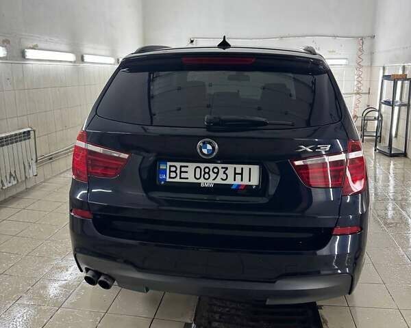Синий БМВ Х3, объемом двигателя 3 л и пробегом 138 тыс. км за 22500 $, фото 4 на Automoto.ua