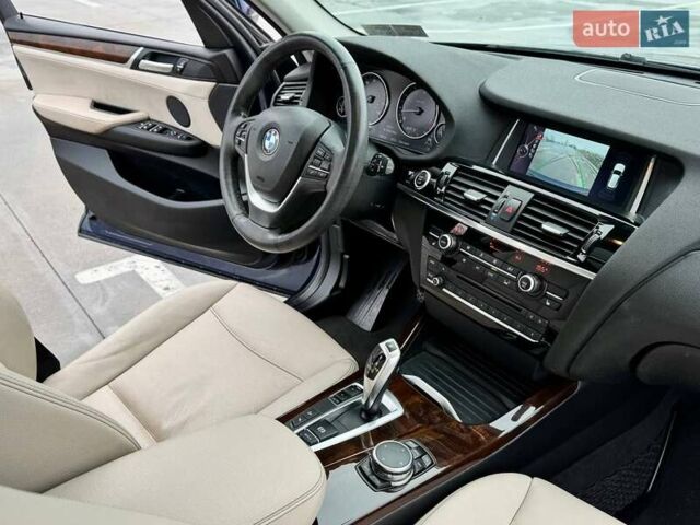 Синий БМВ Х3, объемом двигателя 2 л и пробегом 190 тыс. км за 14990 $, фото 25 на Automoto.ua