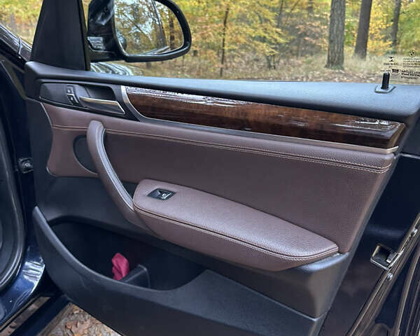 БМВ Х3 2016 в Броварах на Automoto.ua Синий БМВ Х3, объемом двигателя 2 л и пробегом 215 тыс. км за 20500 $, фото 15 на Automoto.ua