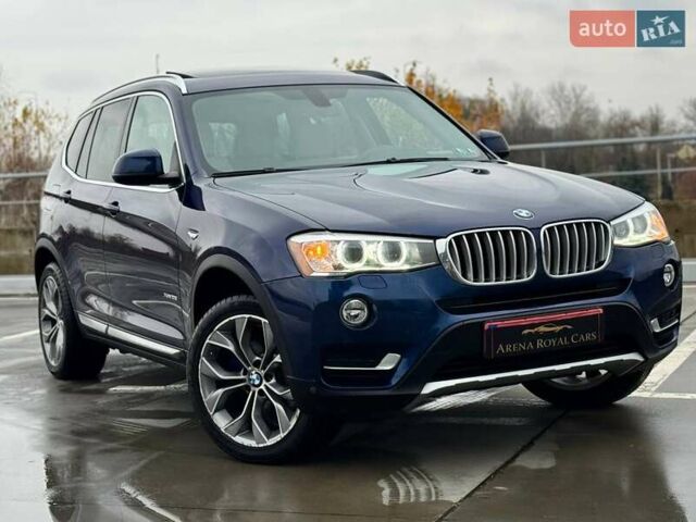 Синий БМВ Х3, объемом двигателя 2 л и пробегом 190 тыс. км за 14990 $, фото 1 на Automoto.ua