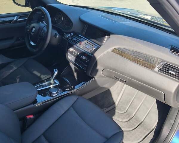 Синий БМВ Х3, объемом двигателя 2 л и пробегом 98 тыс. км за 21000 $, фото 16 на Automoto.ua
