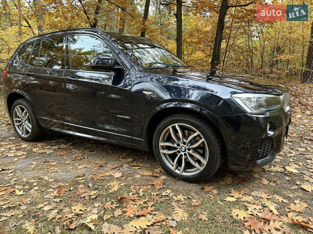 БМВ Х3 2016 в Броварах на Automoto.ua Синий БМВ Х3, объемом двигателя 2 л и пробегом 215 тыс. км за 20500 $, фото 4 на Automoto.ua