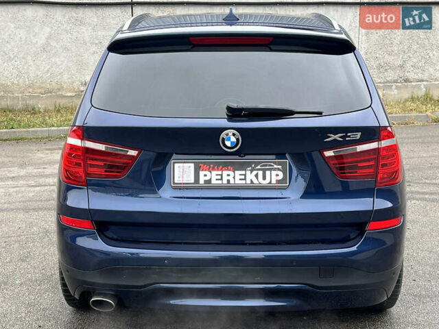 Синий БМВ Х3, объемом двигателя 2 л и пробегом 251 тыс. км за 16800 $, фото 4 на Automoto.ua
