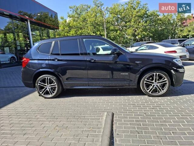 Синий БМВ Х3, объемом двигателя 2 л и пробегом 130 тыс. км за 21900 $, фото 2 на Automoto.ua