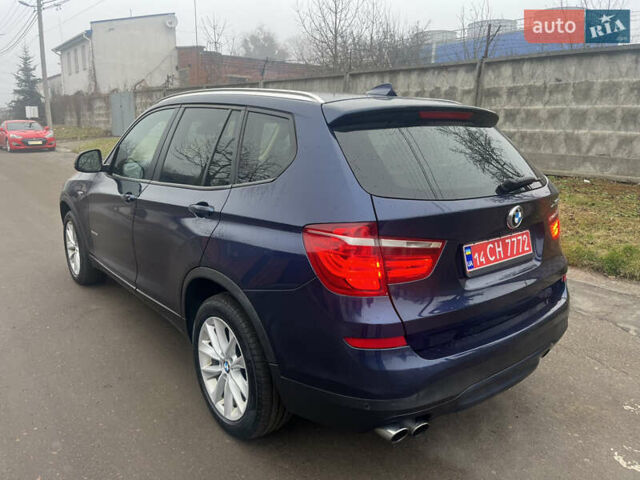 Синий БМВ Х3, объемом двигателя 2 л и пробегом 167 тыс. км за 16700 $, фото 5 на Automoto.ua