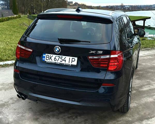 Синий БМВ Х3, объемом двигателя 2 л и пробегом 205 тыс. км за 16200 $, фото 2 на Automoto.ua