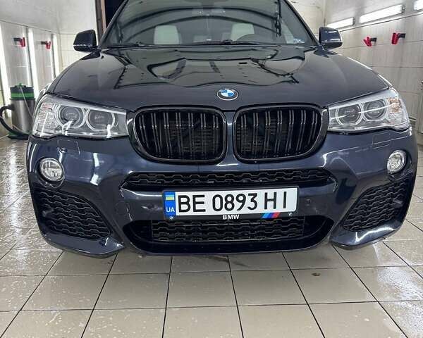 Синий БМВ Х3, объемом двигателя 3 л и пробегом 138 тыс. км за 22500 $, фото 1 на Automoto.ua