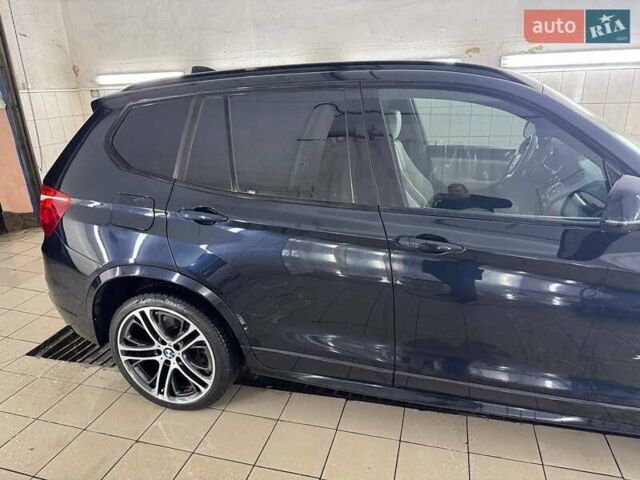 Синий БМВ Х3, объемом двигателя 3 л и пробегом 138 тыс. км за 22500 $, фото 3 на Automoto.ua