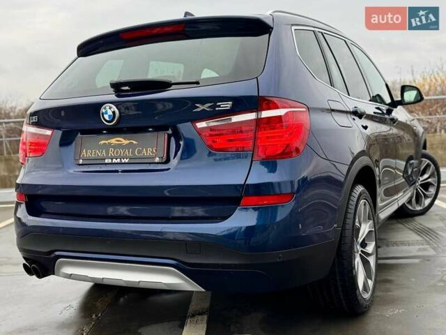 Синий БМВ Х3, объемом двигателя 2 л и пробегом 190 тыс. км за 14990 $, фото 13 на Automoto.ua