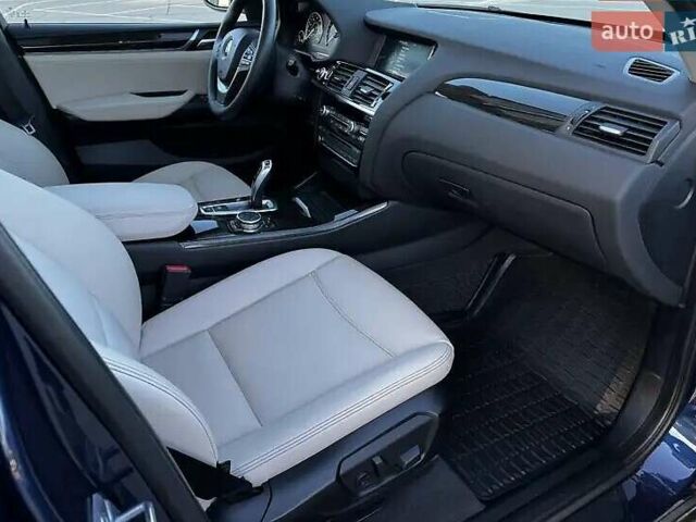 Синий БМВ Х3, объемом двигателя 2 л и пробегом 245 тыс. км за 16000 $, фото 2 на Automoto.ua