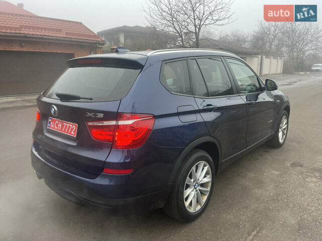 Синий БМВ Х3, объемом двигателя 2 л и пробегом 167 тыс. км за 16700 $, фото 3 на Automoto.ua