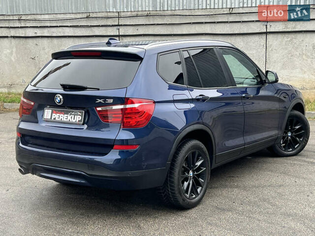 Синий БМВ Х3, объемом двигателя 2 л и пробегом 251 тыс. км за 16800 $, фото 5 на Automoto.ua