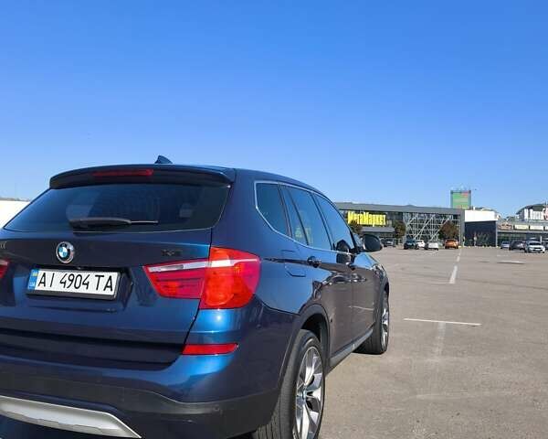 Синий БМВ Х3, объемом двигателя 2 л и пробегом 98 тыс. км за 21000 $, фото 4 на Automoto.ua