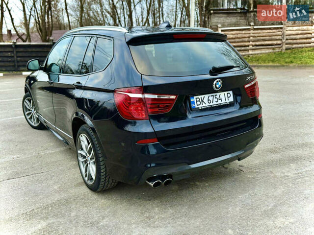 Синий БМВ Х3, объемом двигателя 2 л и пробегом 205 тыс. км за 16200 $, фото 4 на Automoto.ua