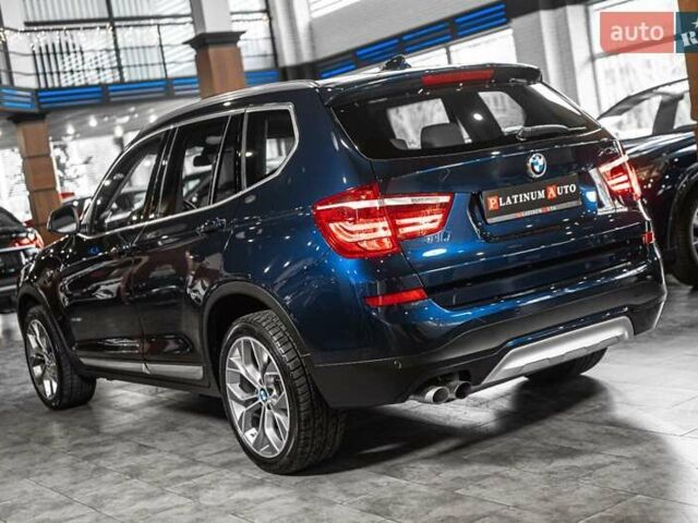 Синий БМВ Х3, объемом двигателя 2 л и пробегом 117 тыс. км за 18600 $, фото 5 на Automoto.ua