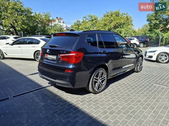 Синий БМВ Х3, объемом двигателя 2 л и пробегом 130 тыс. км за 21900 $, фото 3 на Automoto.ua