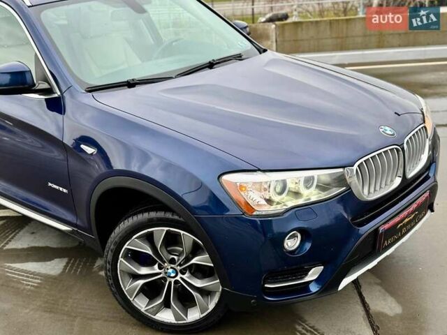 Синий БМВ Х3, объемом двигателя 2 л и пробегом 190 тыс. км за 14990 $, фото 2 на Automoto.ua