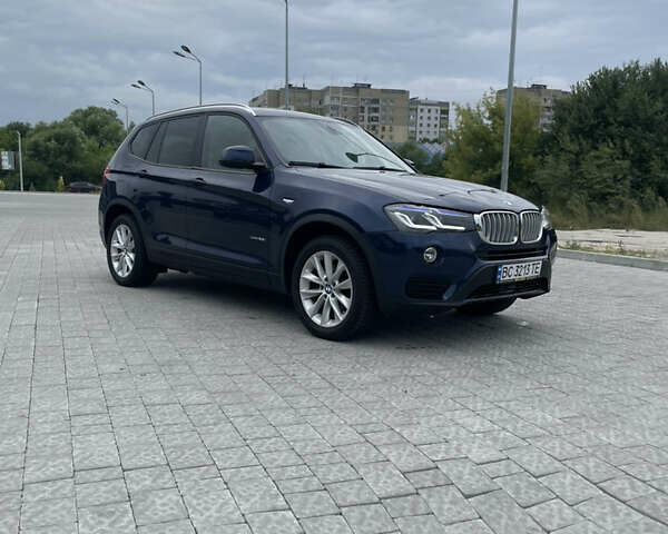 Синий БМВ Х3, объемом двигателя 2 л и пробегом 82 тыс. км за 17999 $, фото 2 на Automoto.ua