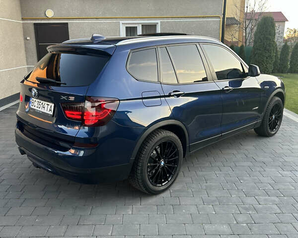 Синий БМВ Х3, объемом двигателя 2 л и пробегом 240 тыс. км за 16500 $, фото 4 на Automoto.ua