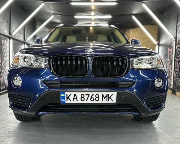 Синий БМВ Х3, объемом двигателя 2 л и пробегом 146 тыс. км за 22500 $, фото 1 на Automoto.ua