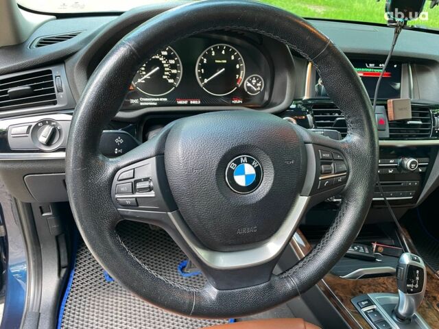 Синий БМВ Х3, объемом двигателя 3 л и пробегом 146 тыс. км за 24590 $, фото 28 на Automoto.ua