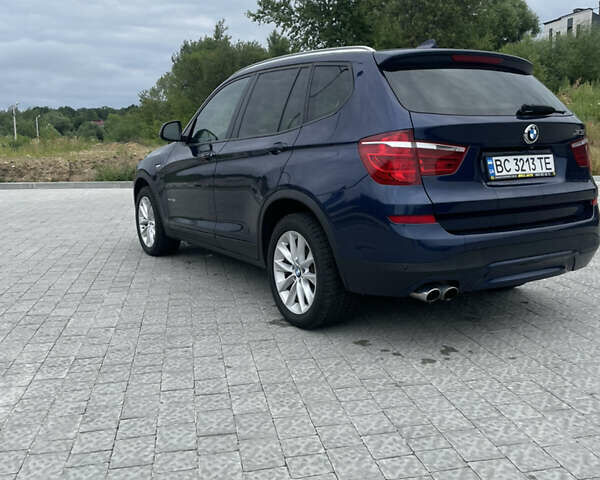Синий БМВ Х3, объемом двигателя 2 л и пробегом 82 тыс. км за 17999 $, фото 5 на Automoto.ua