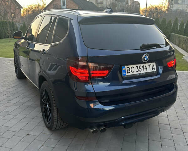 Синий БМВ Х3, объемом двигателя 2 л и пробегом 240 тыс. км за 16500 $, фото 9 на Automoto.ua