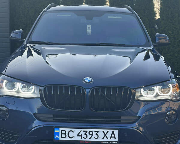 Синий БМВ Х3, объемом двигателя 2 л и пробегом 190 тыс. км за 15500 $, фото 3 на Automoto.ua