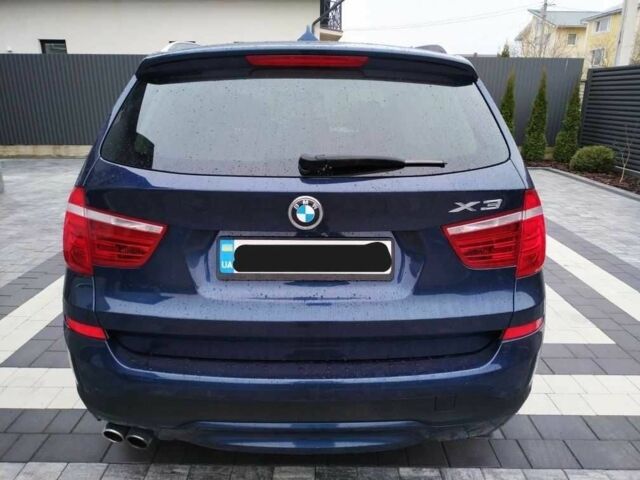 Синий БМВ Х3, объемом двигателя 2 л и пробегом 81 тыс. км за 19300 $, фото 2 на Automoto.ua