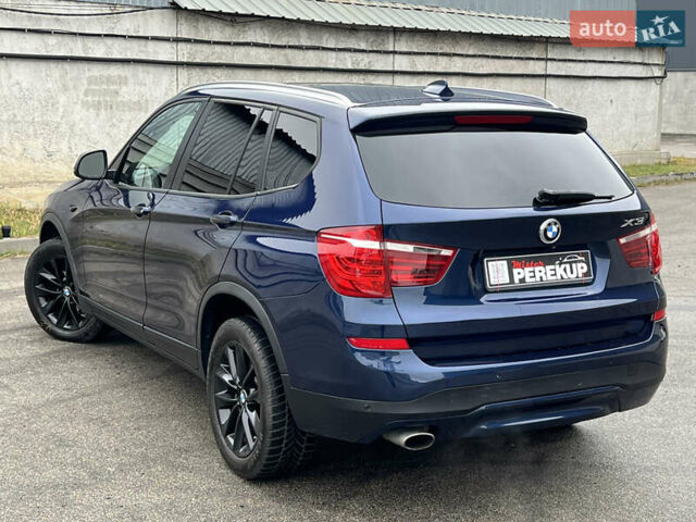 Синий БМВ Х3, объемом двигателя 2 л и пробегом 251 тыс. км за 16800 $, фото 3 на Automoto.ua