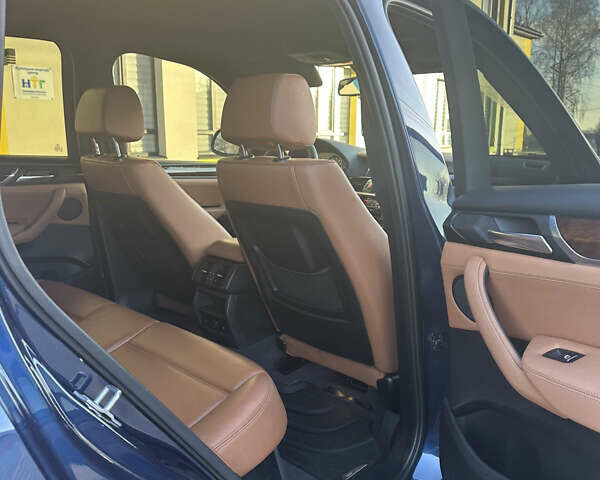Синий БМВ Х3, объемом двигателя 2 л и пробегом 190 тыс. км за 15500 $, фото 28 на Automoto.ua