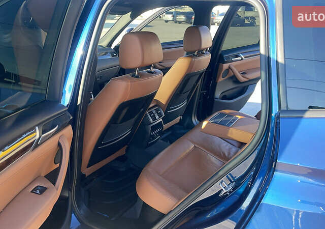 Синий БМВ Х3, объемом двигателя 2 л и пробегом 190 тыс. км за 15500 $, фото 18 на Automoto.ua