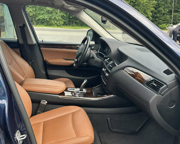 Синий БМВ Х3, объемом двигателя 2 л и пробегом 134 тыс. км за 16500 $, фото 3 на Automoto.ua
