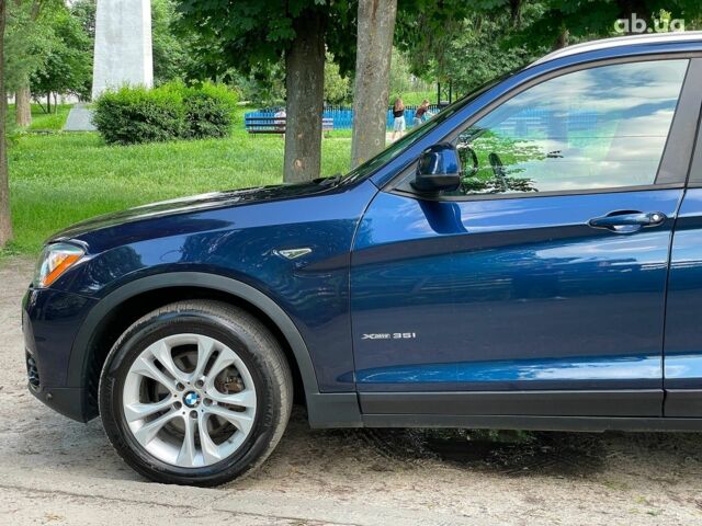 Синий БМВ Х3, объемом двигателя 3 л и пробегом 146 тыс. км за 24590 $, фото 16 на Automoto.ua