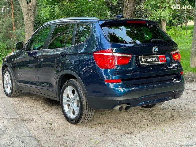 Синий БМВ Х3, объемом двигателя 3 л и пробегом 146 тыс. км за 24590 $, фото 13 на Automoto.ua