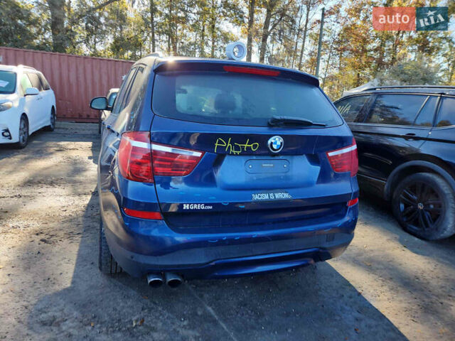 Синий БМВ Х3, объемом двигателя 2 л и пробегом 164 тыс. км за 11000 $, фото 4 на Automoto.ua