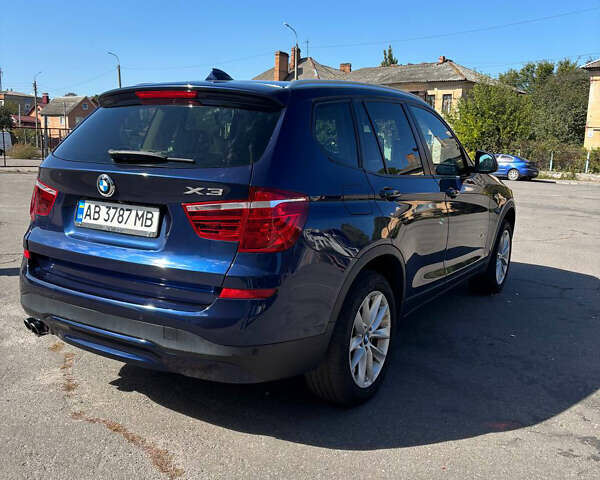 Синій БМВ Х3, об'ємом двигуна 2 л та пробігом 164 тис. км за 15900 $, фото 3 на Automoto.ua