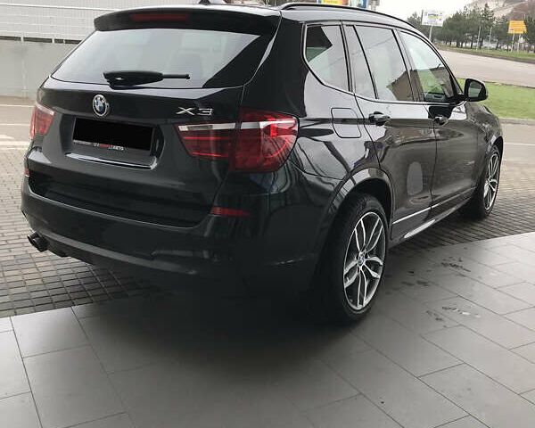 Синий БМВ Х3, объемом двигателя 3 л и пробегом 150 тыс. км за 22800 $, фото 9 на Automoto.ua