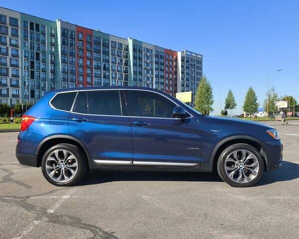 Синий БМВ Х3, объемом двигателя 2 л и пробегом 98 тыс. км за 21000 $, фото 9 на Automoto.ua