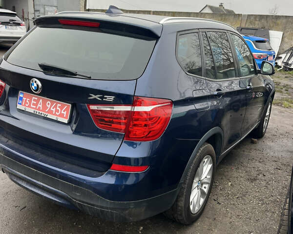 Синий БМВ Х3, объемом двигателя 0 л и пробегом 121 тыс. км за 10600 $, фото 3 на Automoto.ua