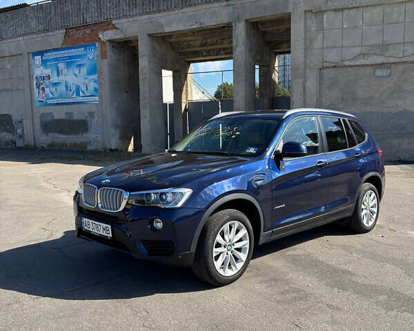 Синій БМВ Х3, об'ємом двигуна 2 л та пробігом 164 тис. км за 15900 $, фото 1 на Automoto.ua