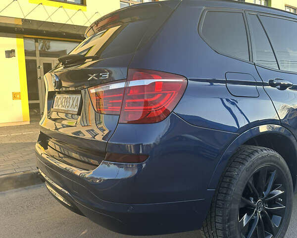 Синий БМВ Х3, объемом двигателя 2 л и пробегом 190 тыс. км за 15500 $, фото 6 на Automoto.ua