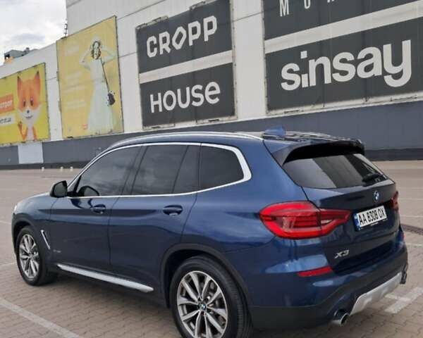 Синий БМВ Х3, объемом двигателя 2 л и пробегом 126 тыс. км за 28000 $, фото 2 на Automoto.ua